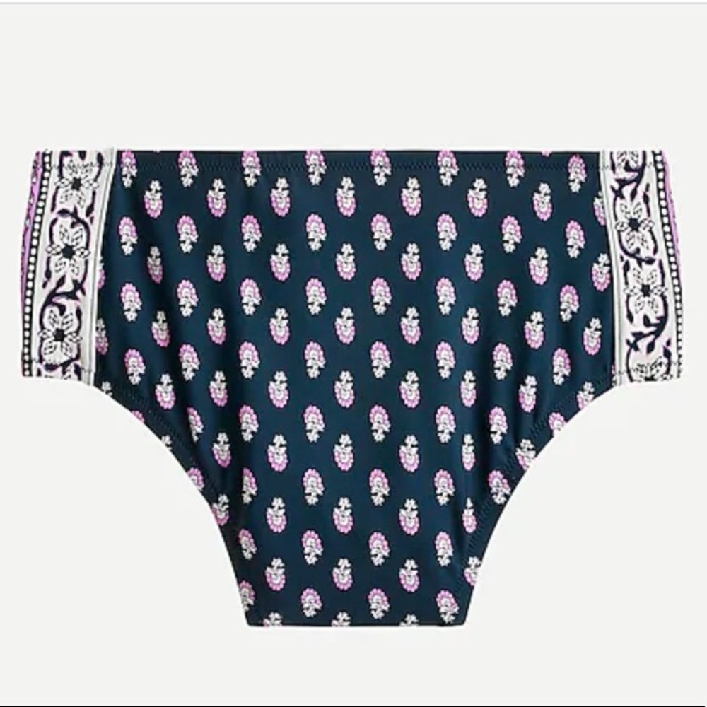 NWT JCrew HighRise Bottom Midnight Block Best Buds